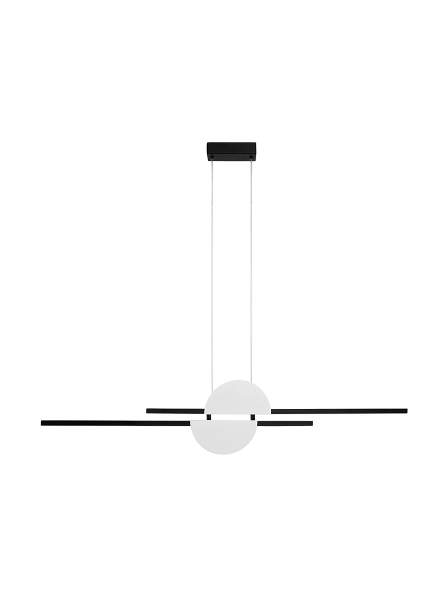 
Lampada a sospensione di design LED “Skyline” - Bianco, Nero