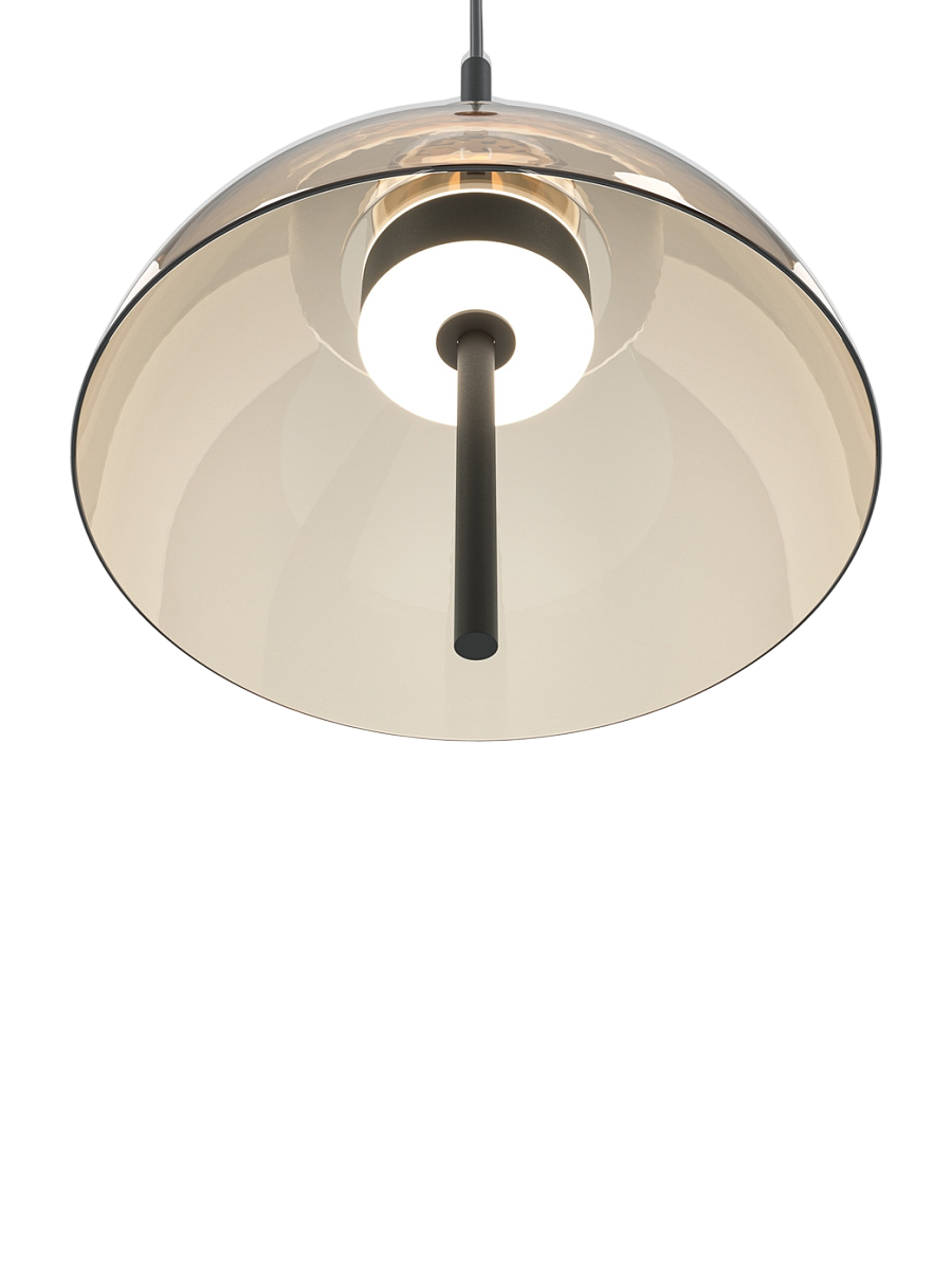 
Lampada a sospensione di design rotonda a LED “Bangkok” - Ambra / ø 25cm