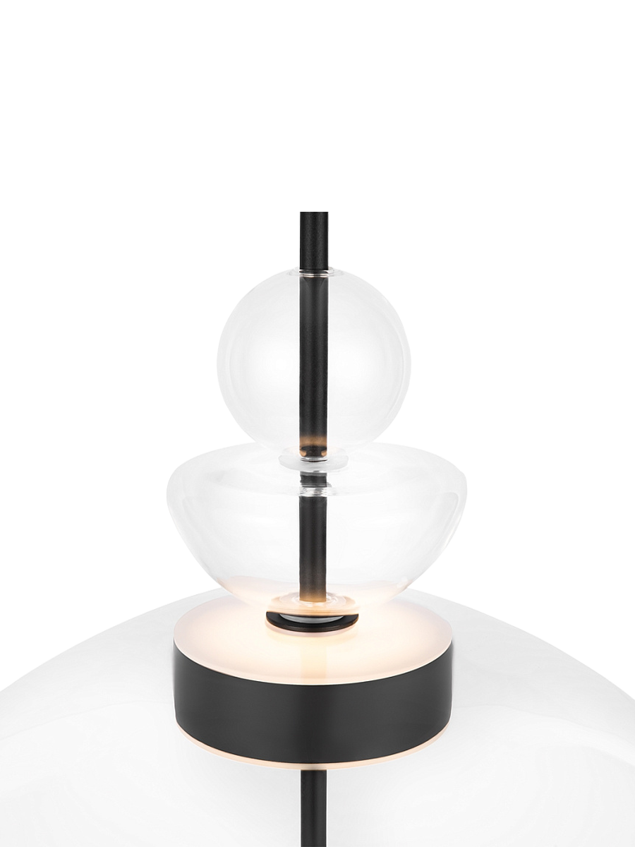 
Lampada a sospensione di design geometrica a LED “Bangkok” - Trasparente / ø 40cm