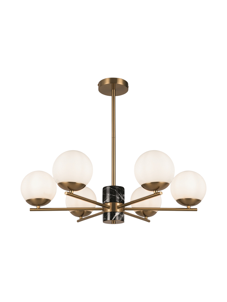
Lampada a sospensione di design "Marble" - A 6 fiamme