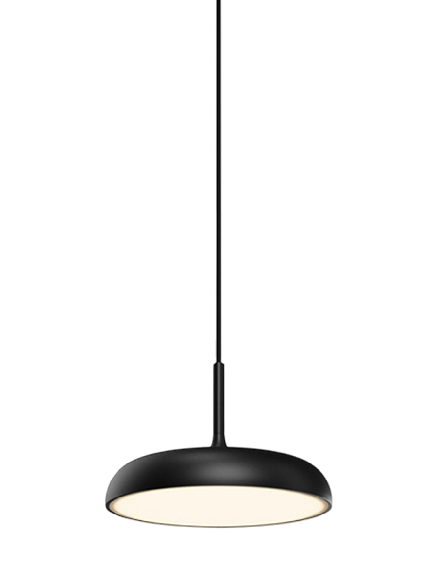 
Lampada a sospensione di design LED “Gerhard” - Nero / ø 30cm