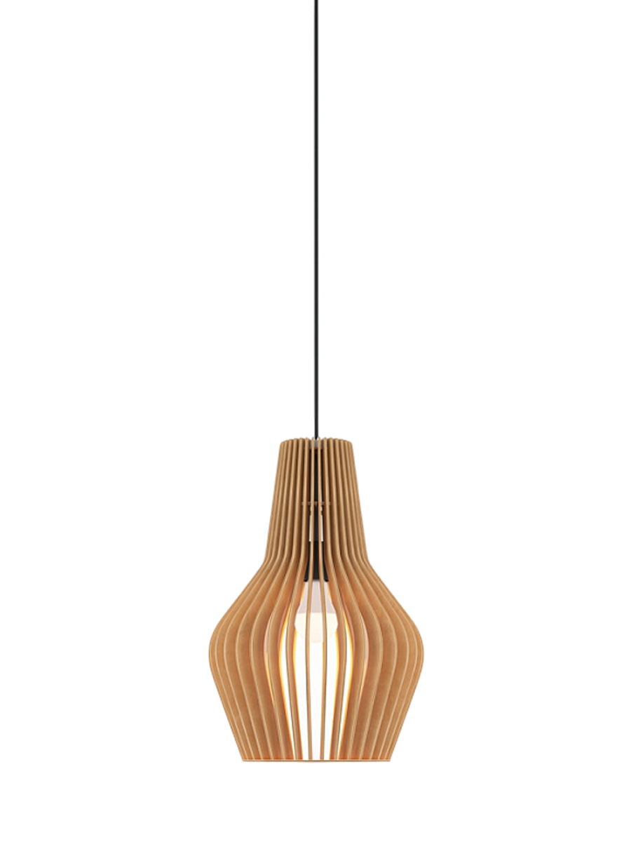 
Lampada a sospensione a vaso di design "Roots"