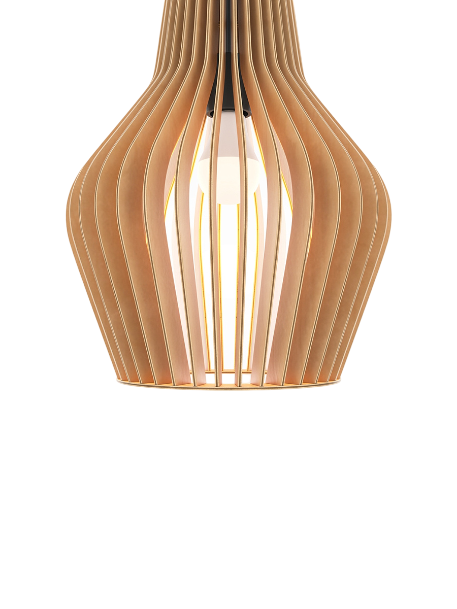 
Lampada a sospensione a vaso di design "Roots"