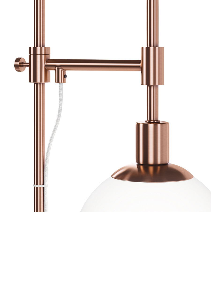 
Lampada da terra di design “Erich” - Oro