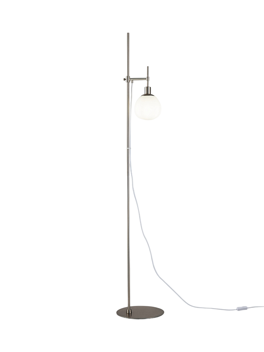 
Lampada da terra di design “Erich” - Argento