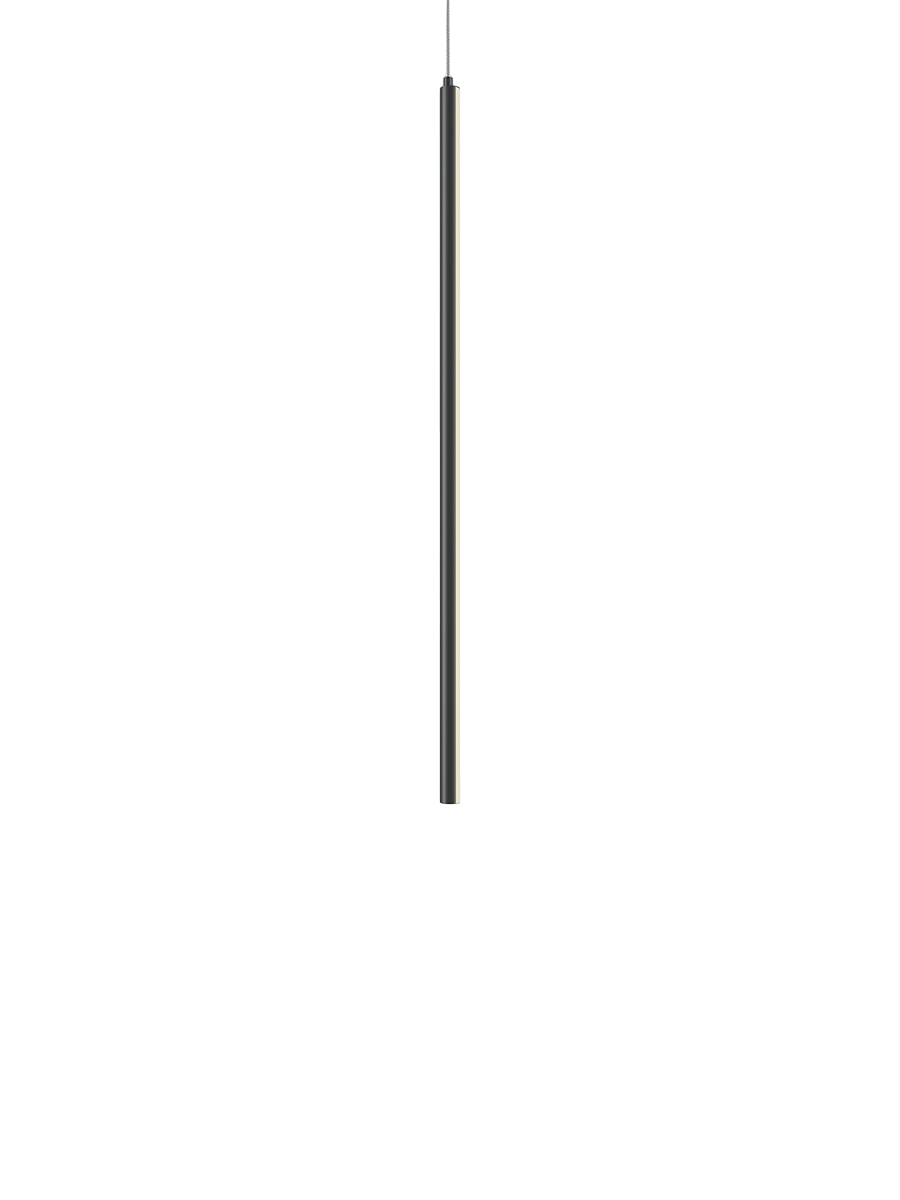 
Lampada a sospensione di design LED Drop “Halo” - Nero / Medio