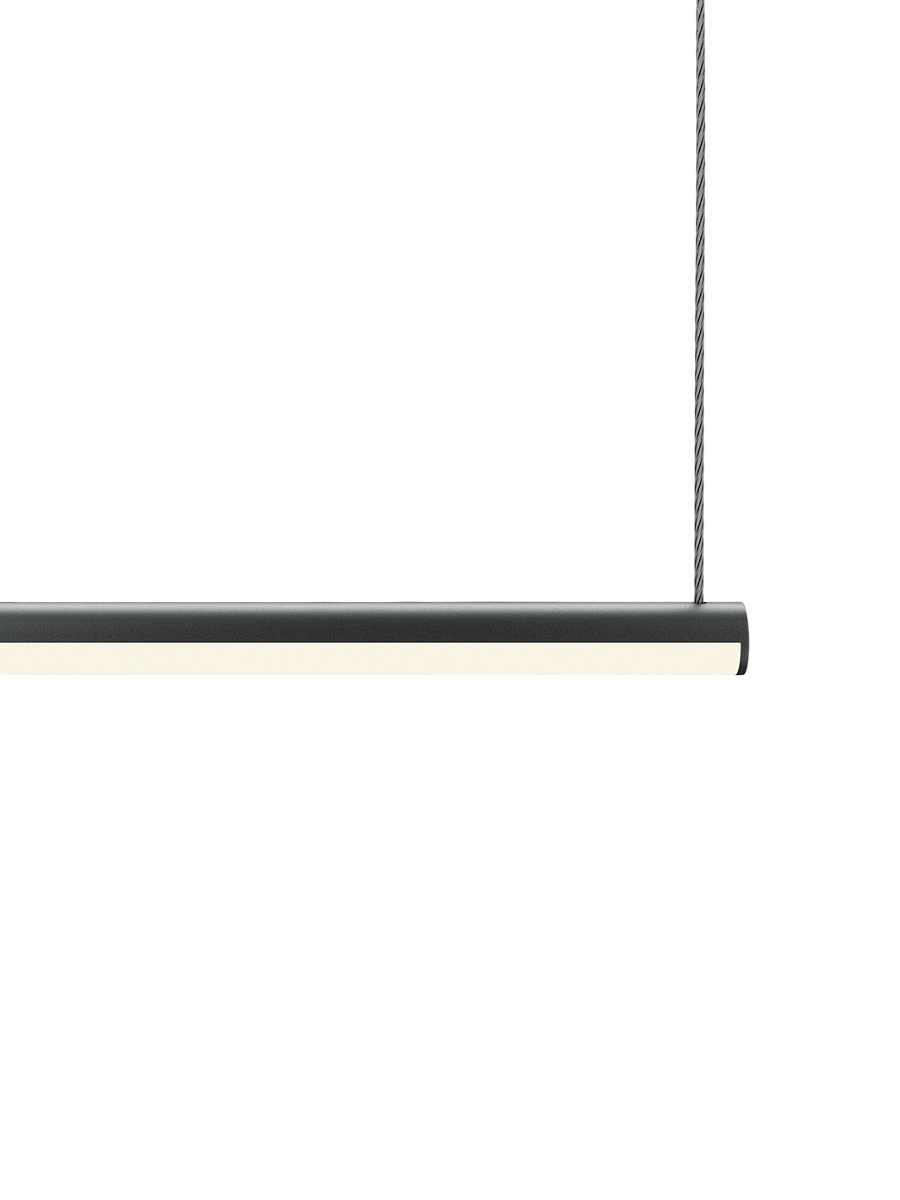 
Lampada a sospensione di design LED Corner “Halo” - Nero