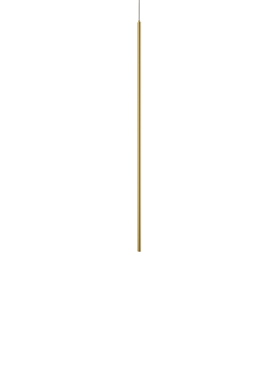 
Lampada a sospensione di design LED Drop “Halo” - Ottone / Grande