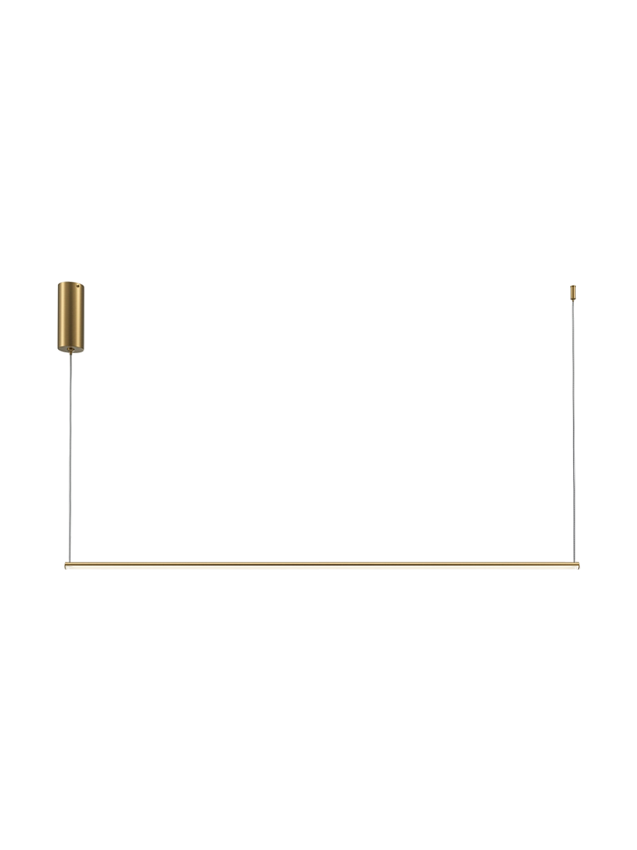 
Lampada a sospensione di design LED Corner “Halo” - Ottone
