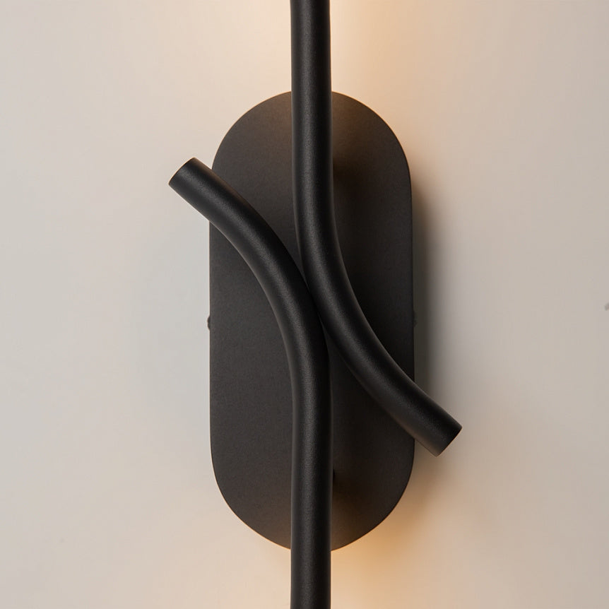 
LED Design Wandlampe "Renaissance II" - Schwarz
