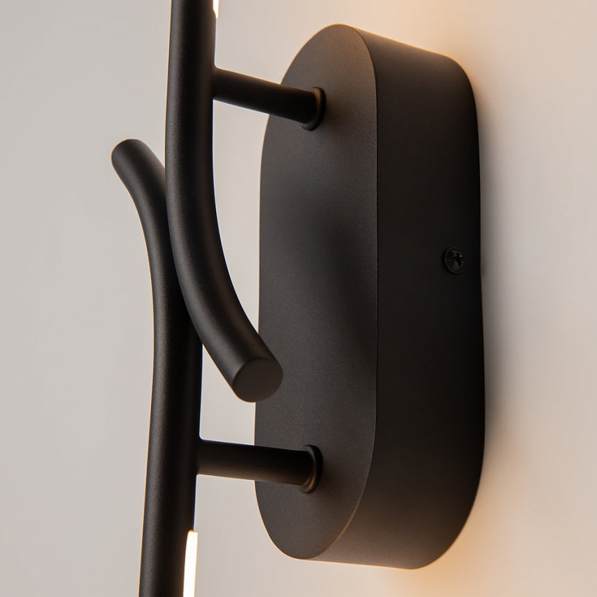 
LED Design Wandlampe "Renaissance II" - Schwarz