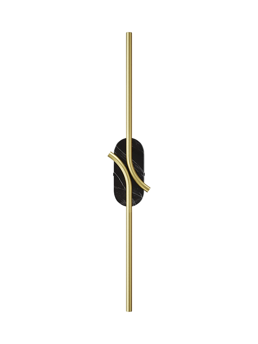 
LED Designer Wall Lamp "Renaissance" - Black Marble