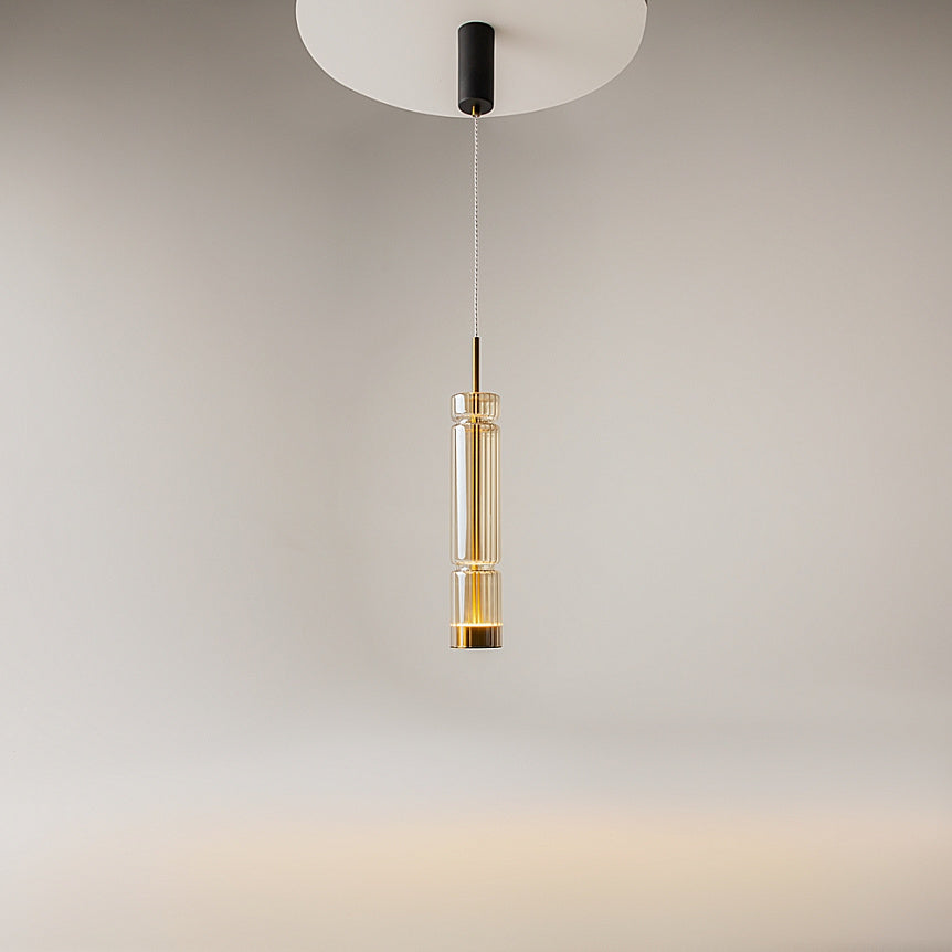 
Lampada a sospensione di design LED Compact “Ordo” - Ottone