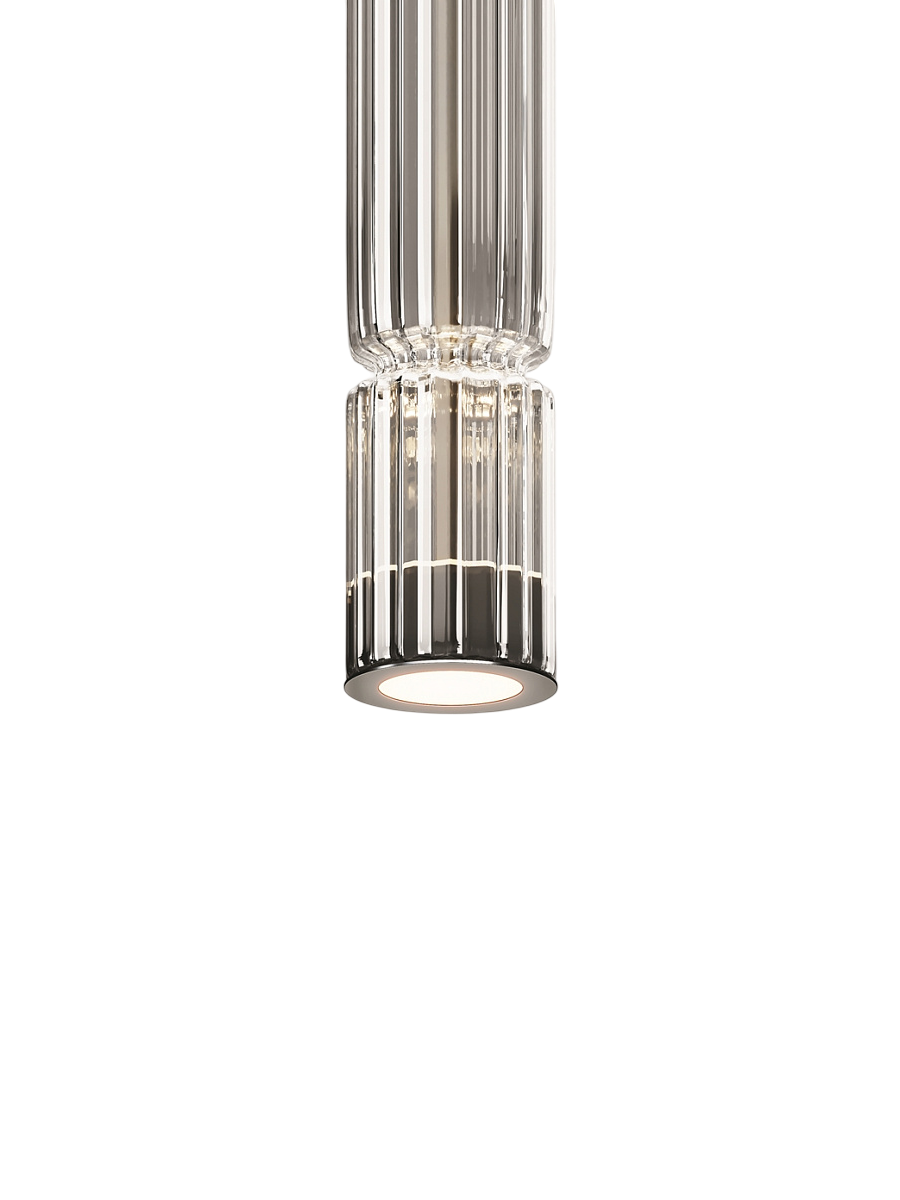 
Lampada a sospensione di design LED Compact “Ordo” - Chrome