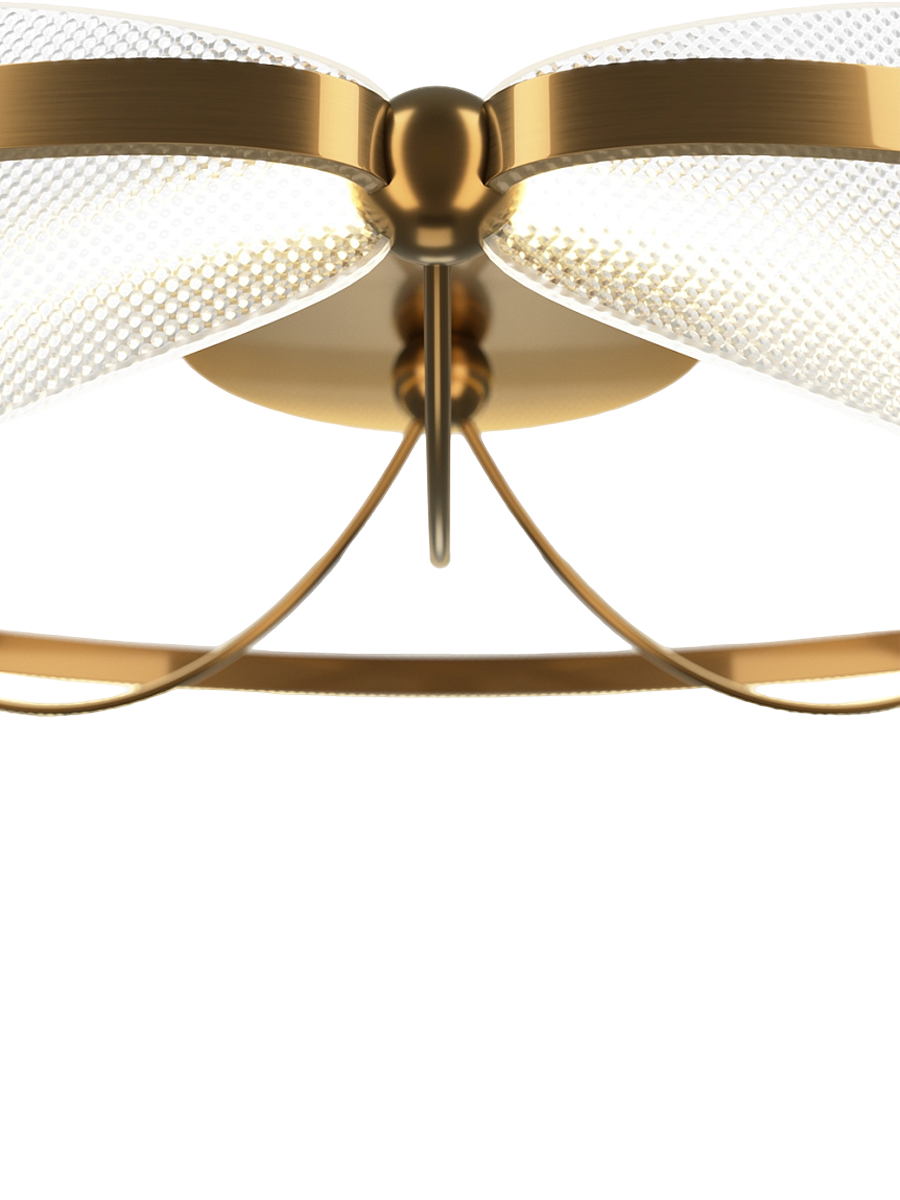 
LED Design Ceiling Lamp "Breeze" Ø 60 cm