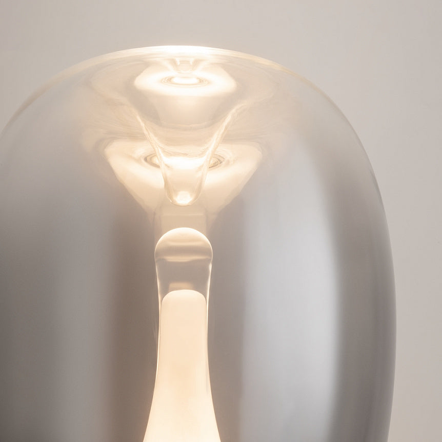 
Lampada da tavolo di design LED “Splash” - Vetro fumé