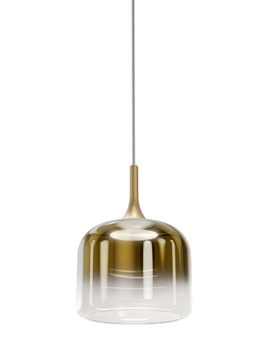 
Lampada a sospensione di design a LED "Spirito" - Bronzo / Weiss