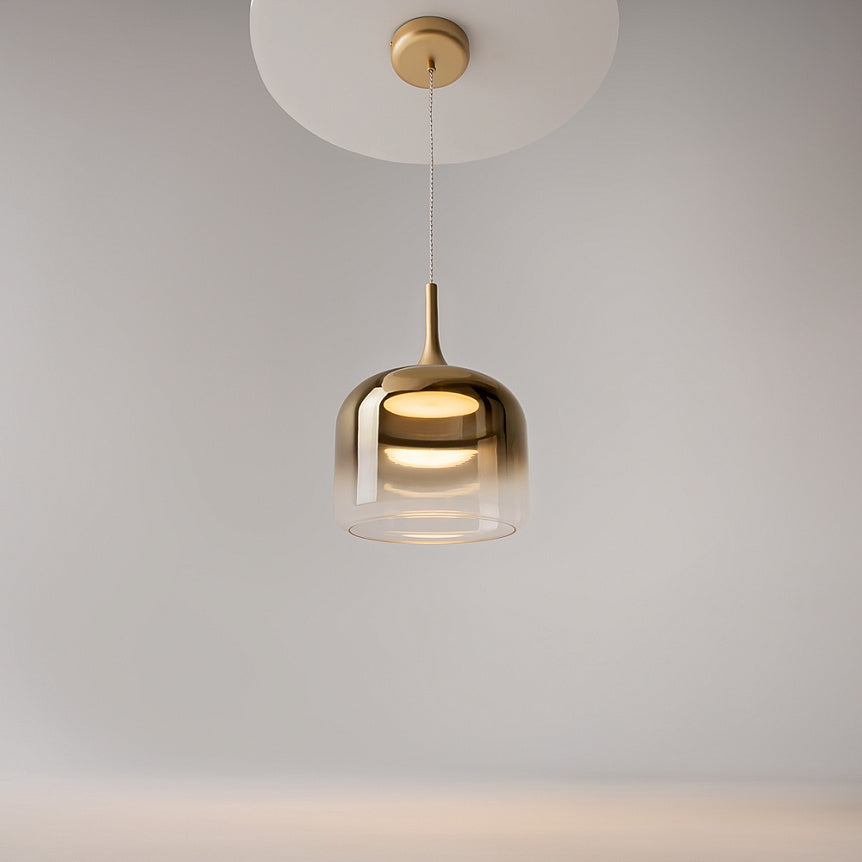 
Lampada a sospensione di design a LED "Spirito" - Bronzo / Weiss