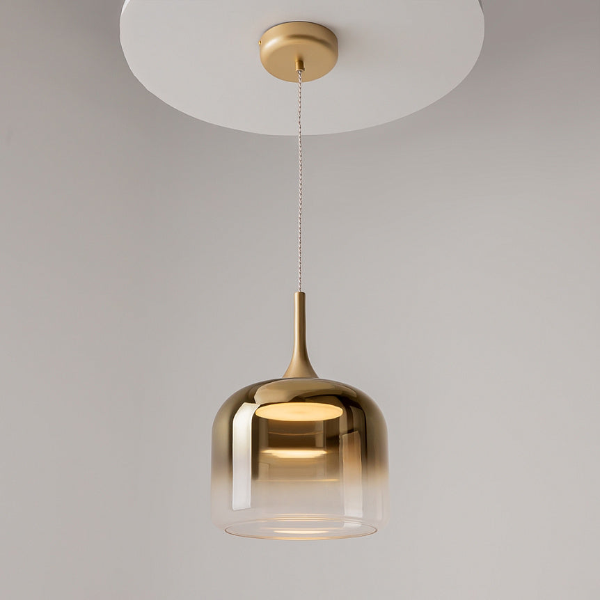 
Lampada a sospensione di design a LED "Spirito" - Bronzo / Weiss