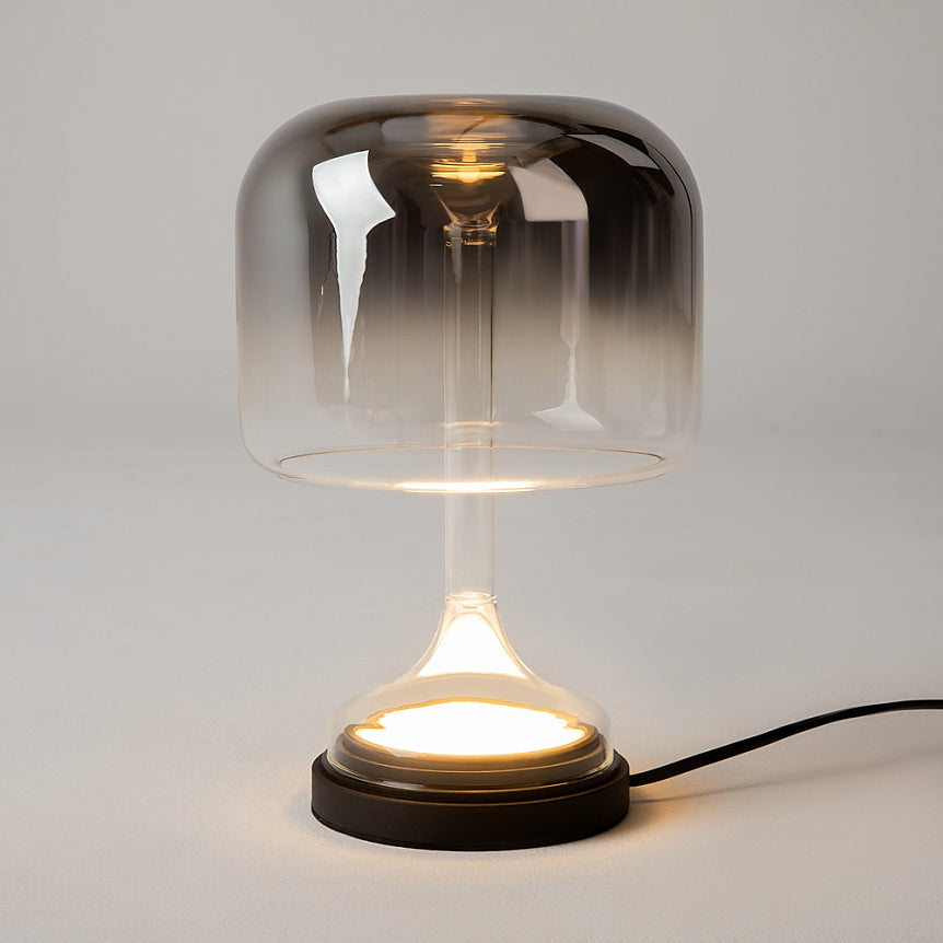 
Piccola lampada da tavolo di design a LED "Spirito" - Nero / Bianco