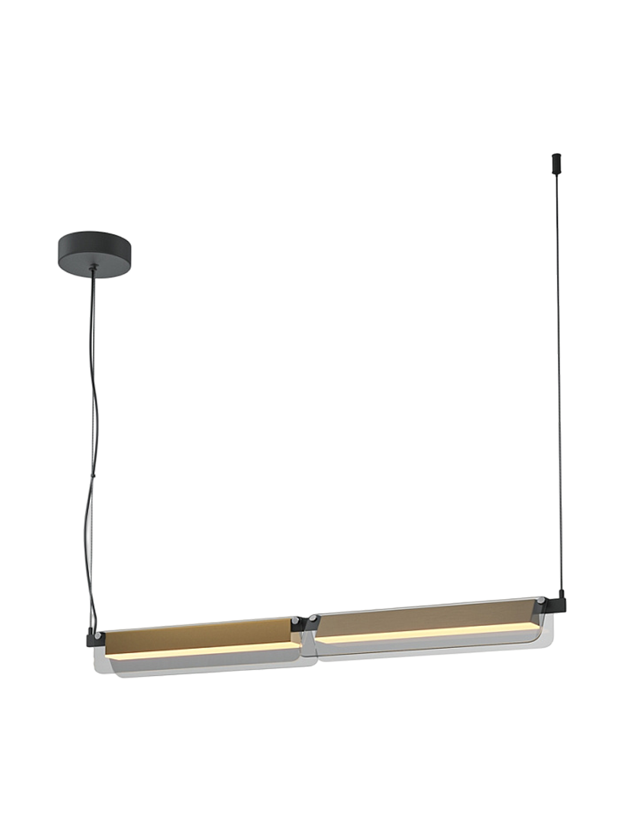 
Lampada a sospensione di design a LED "Flat"
