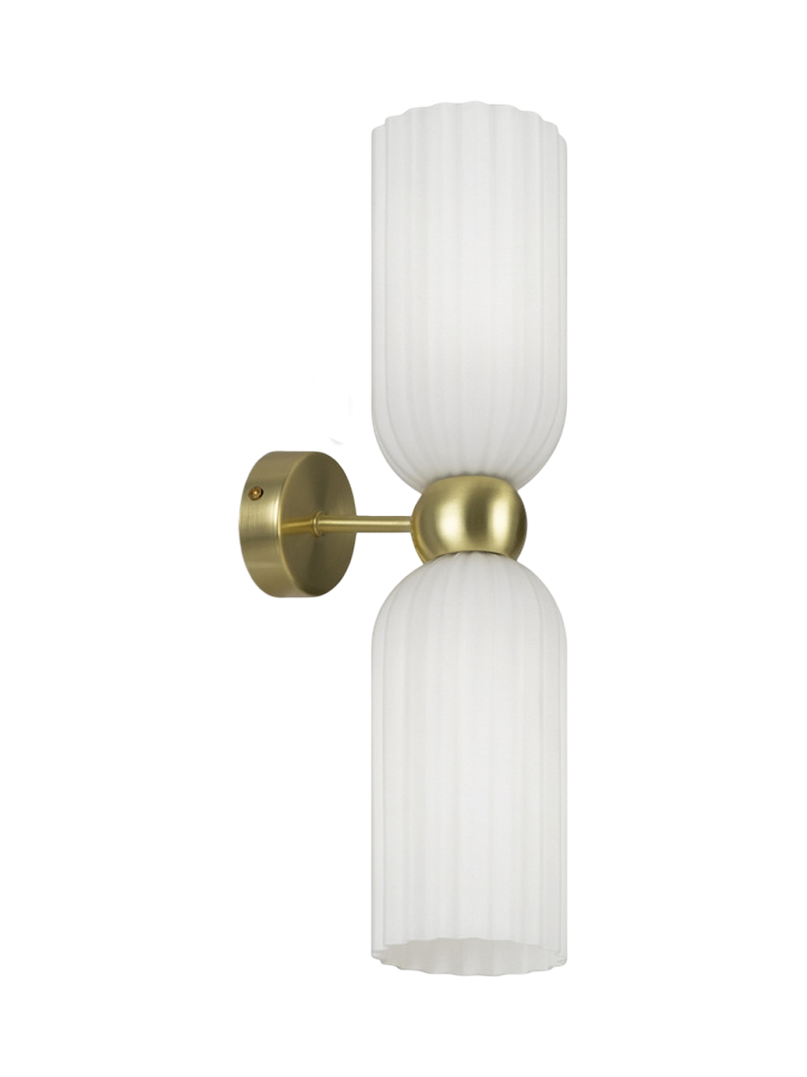 
Lampada da parete Elegante „Antic II“ - Vetro opalino
