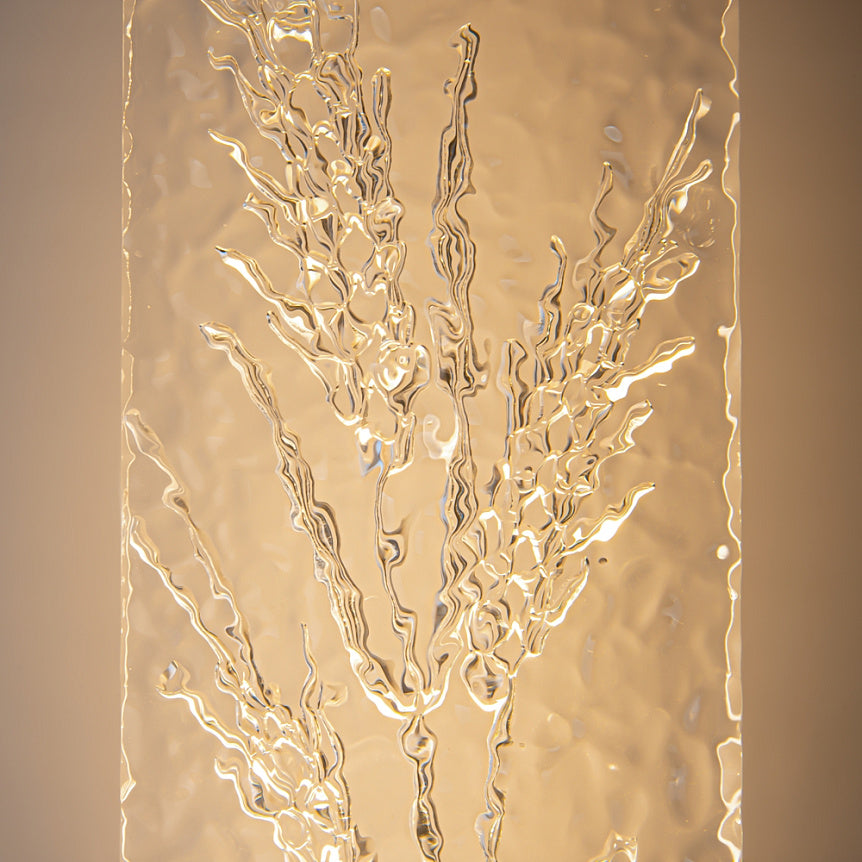 
Lampada da tavolo di design a LED "Ornate" - Argento