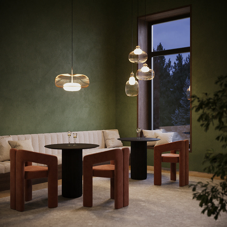 
Ampia lampada a sospensione di design a LED "Levitation"