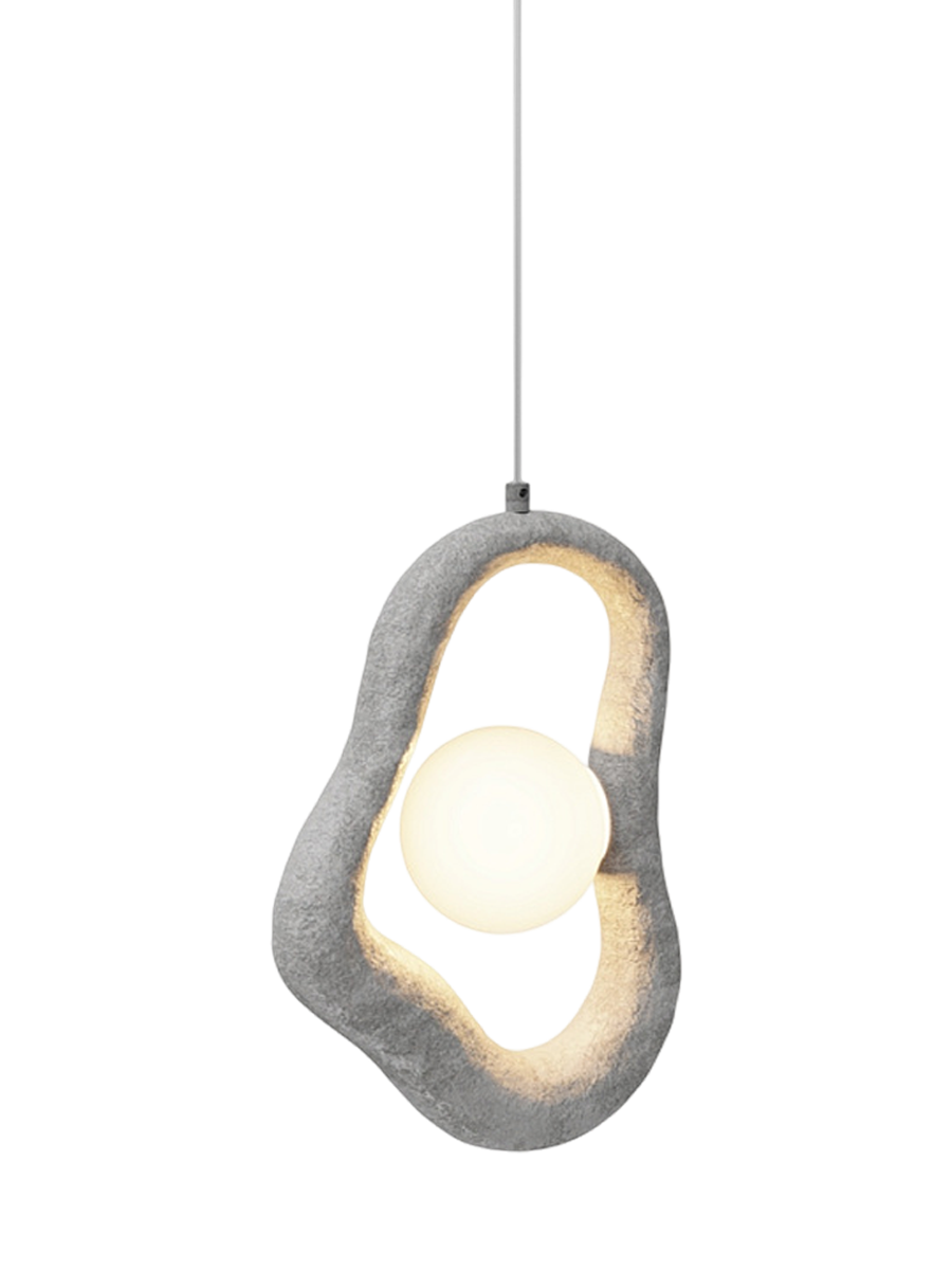 
Lampada a sospensione di design "Opus" - Grigio