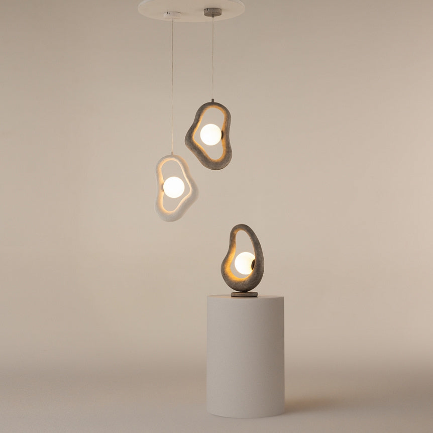 
Lampada a sospensione di design "Opus" - Grigio