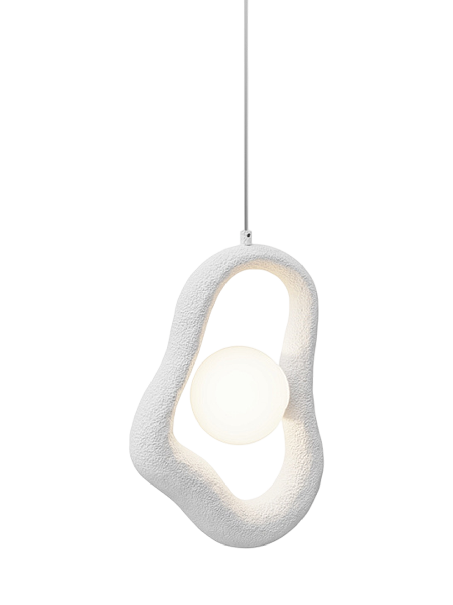 
Lampada a sospensione di design "Opus" - Bianco