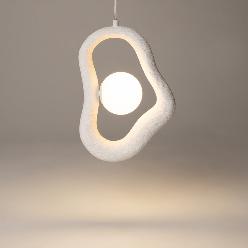 
Lampada a sospensione di design "Opus" - Bianco