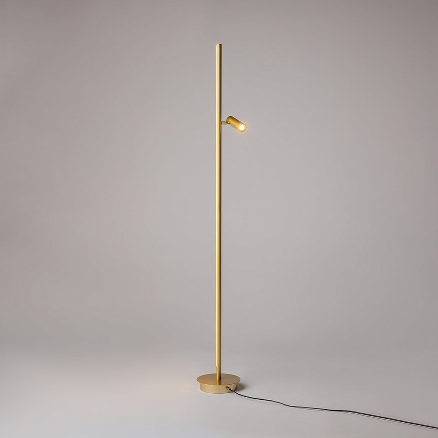 
LED Design Stehlampe "Thin" - Gold