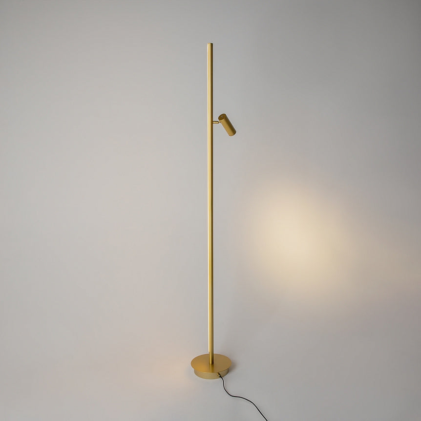 
Lampada da terra sottile di design a LED "Thin" - Oro
