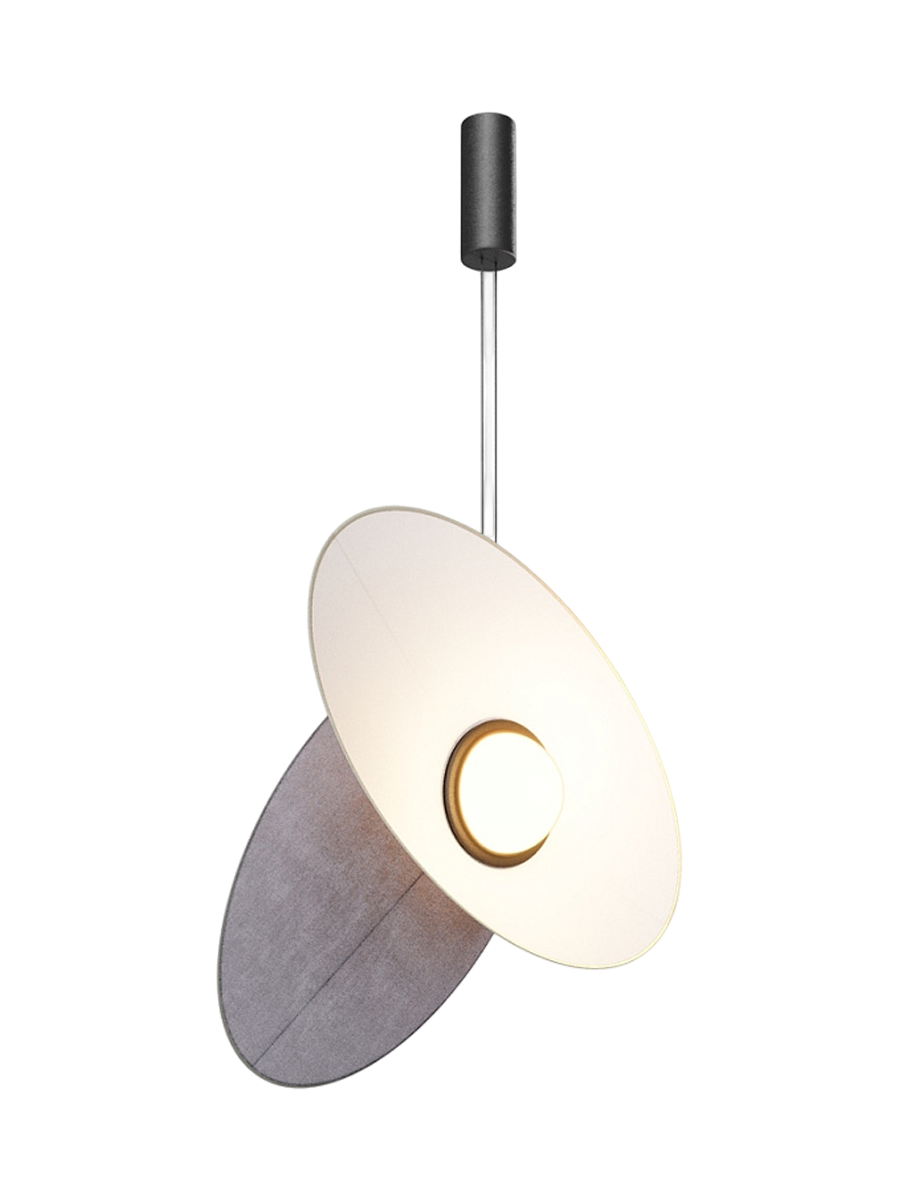 
Lampada a sospensione di design a LED "Evolution" - Nero