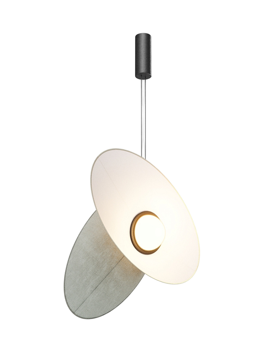 
Lampada a sospensione di design a LED "Evolution" - Grigio