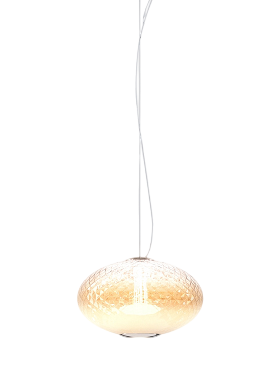 
Lampada a sospensione di design LED Lens "Bruma"