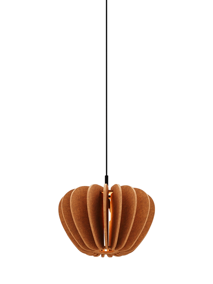
Mini lampada a sospensione di design "Cambio" - Rosso ocra