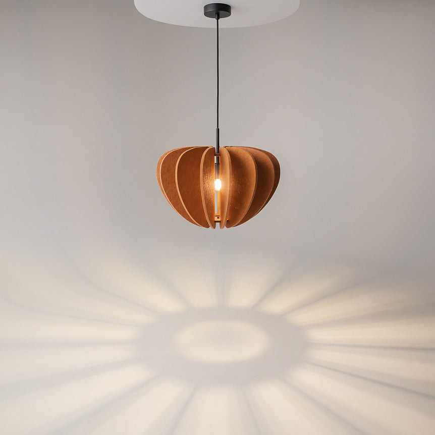 
Mini lampada a sospensione di design "Cambio" - Rosso ocra