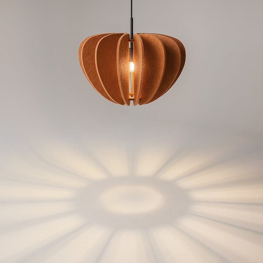 
Mini lampada a sospensione di design "Cambio" - Rosso ocra