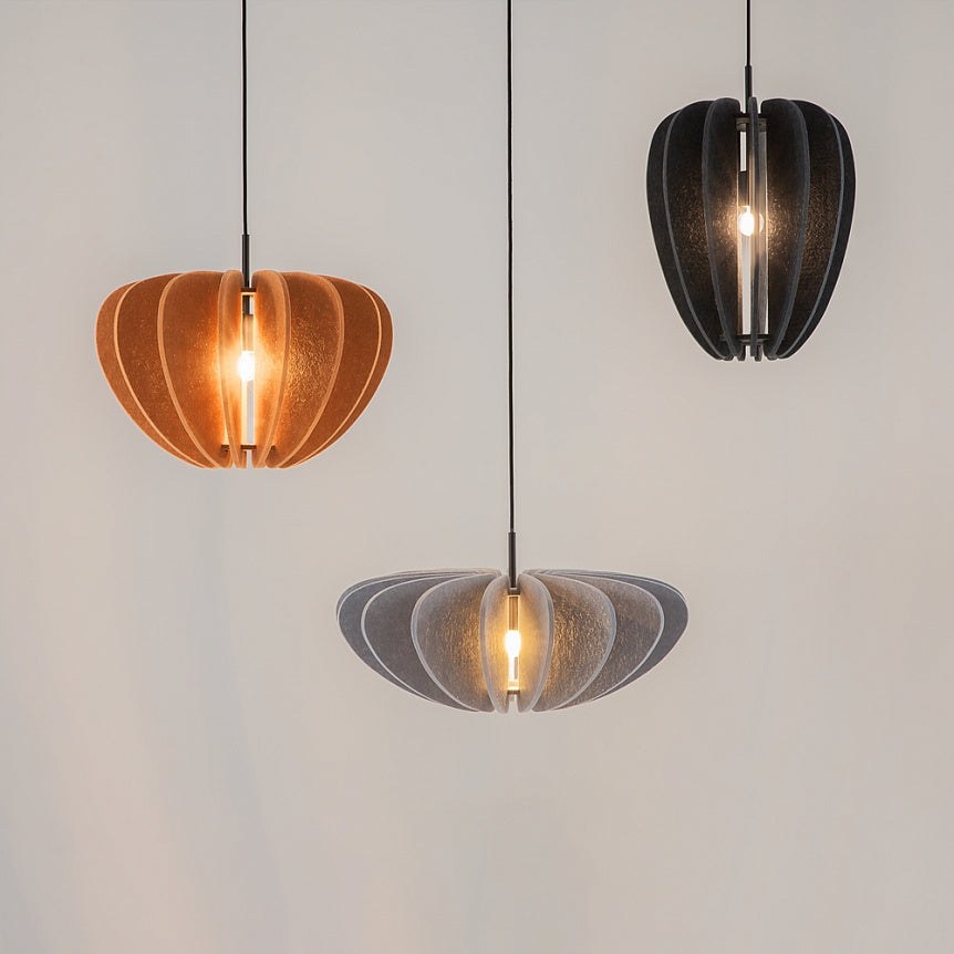 
Ampia lampada a sospensione di design "Cambio"