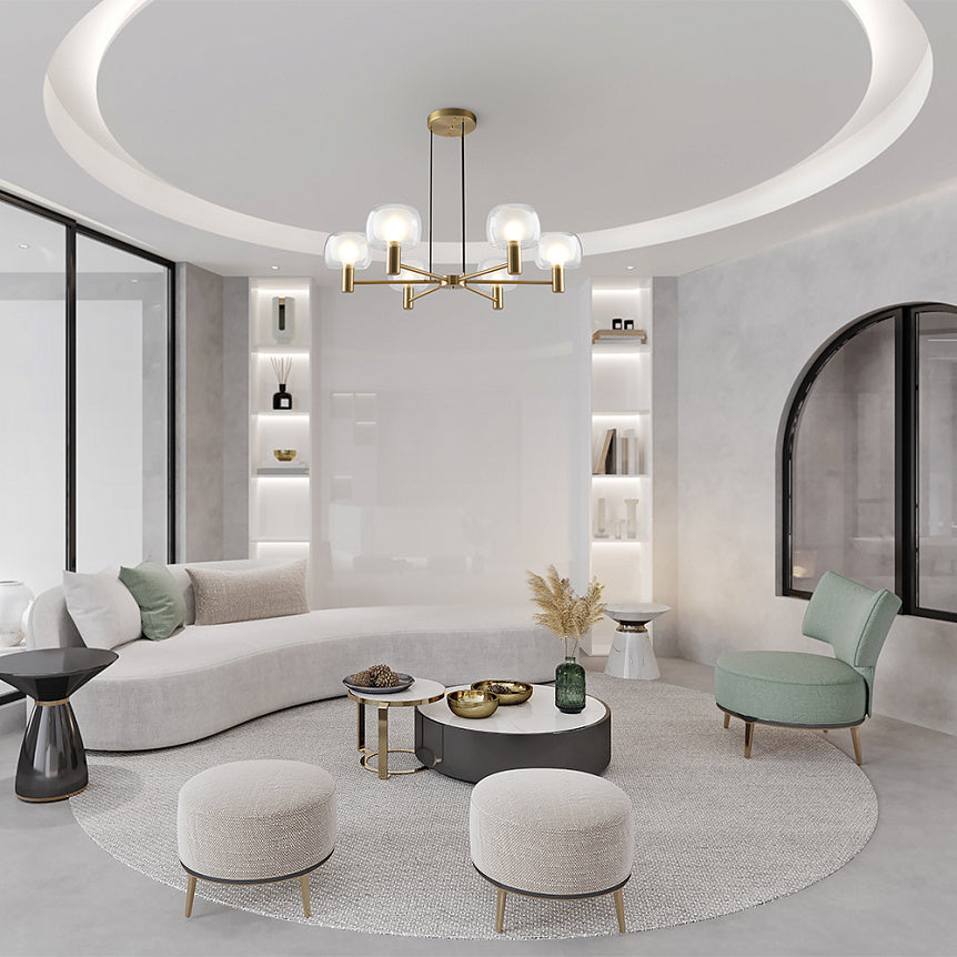 
Lampada a sospensione di design „Vision“, 6 luci