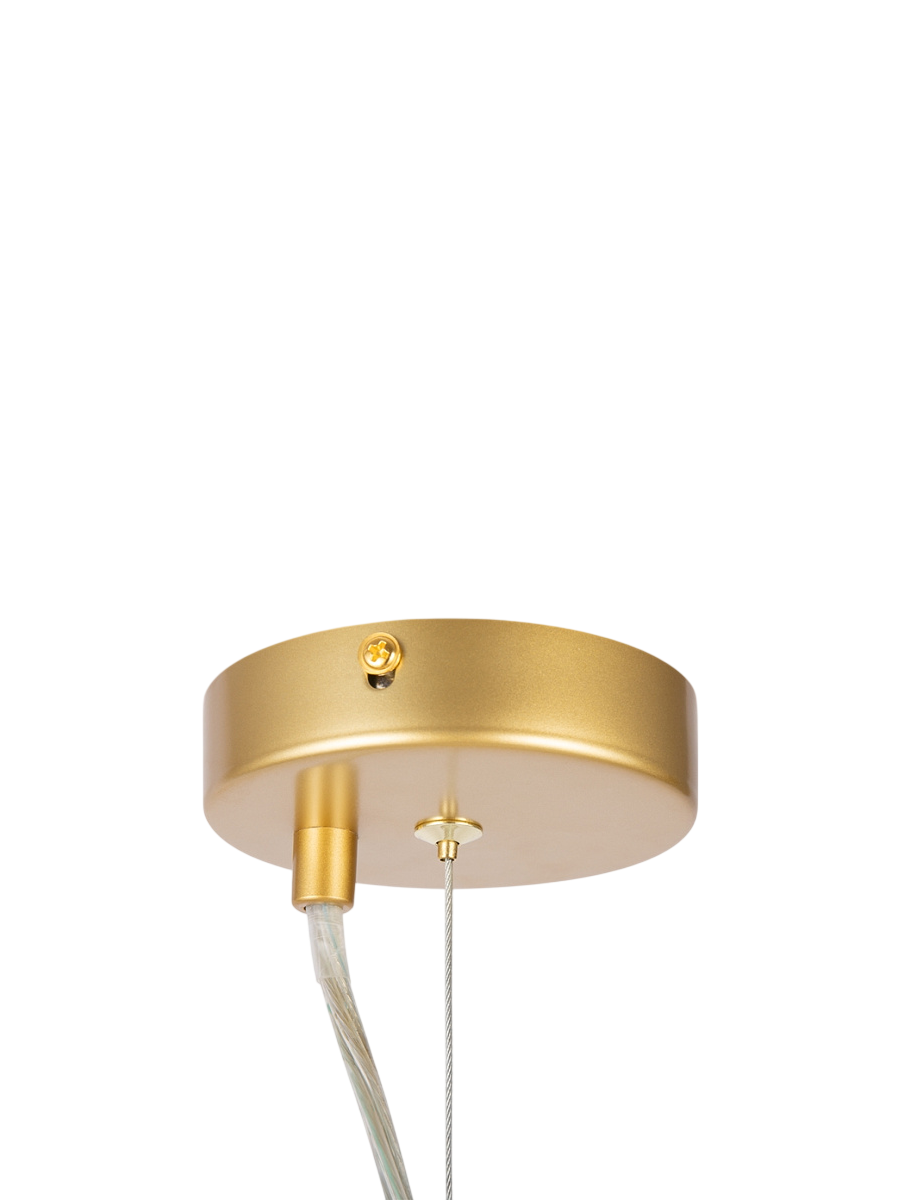 
Suspension Axis «Dallas» - Ambre/Or