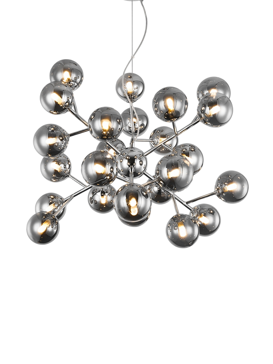
Radial Hängelampe „Dallas“ - Grey/Silver