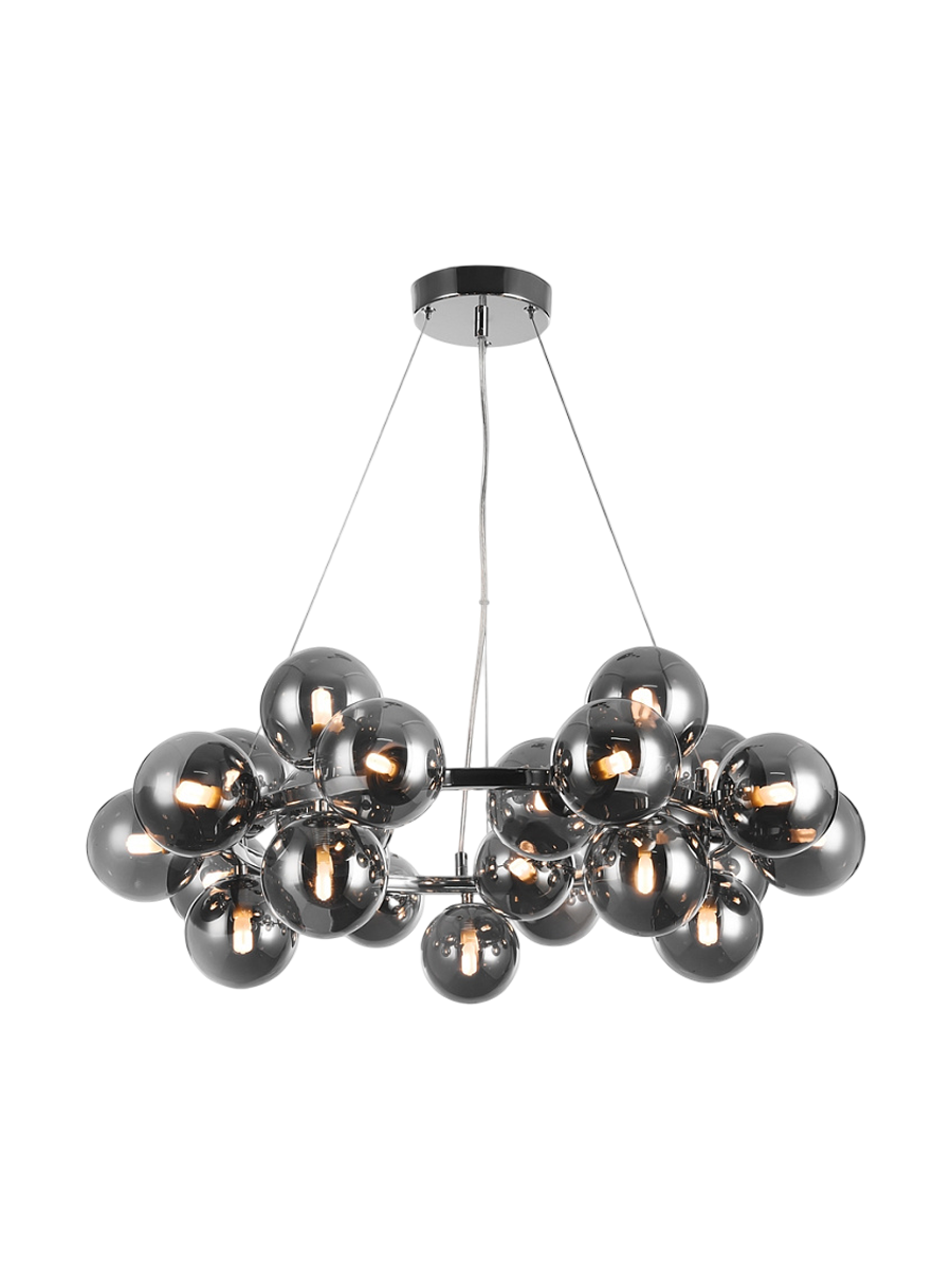 
Cluster Hängelampe „Dallas“ 25-Flammig - Grey/Silver