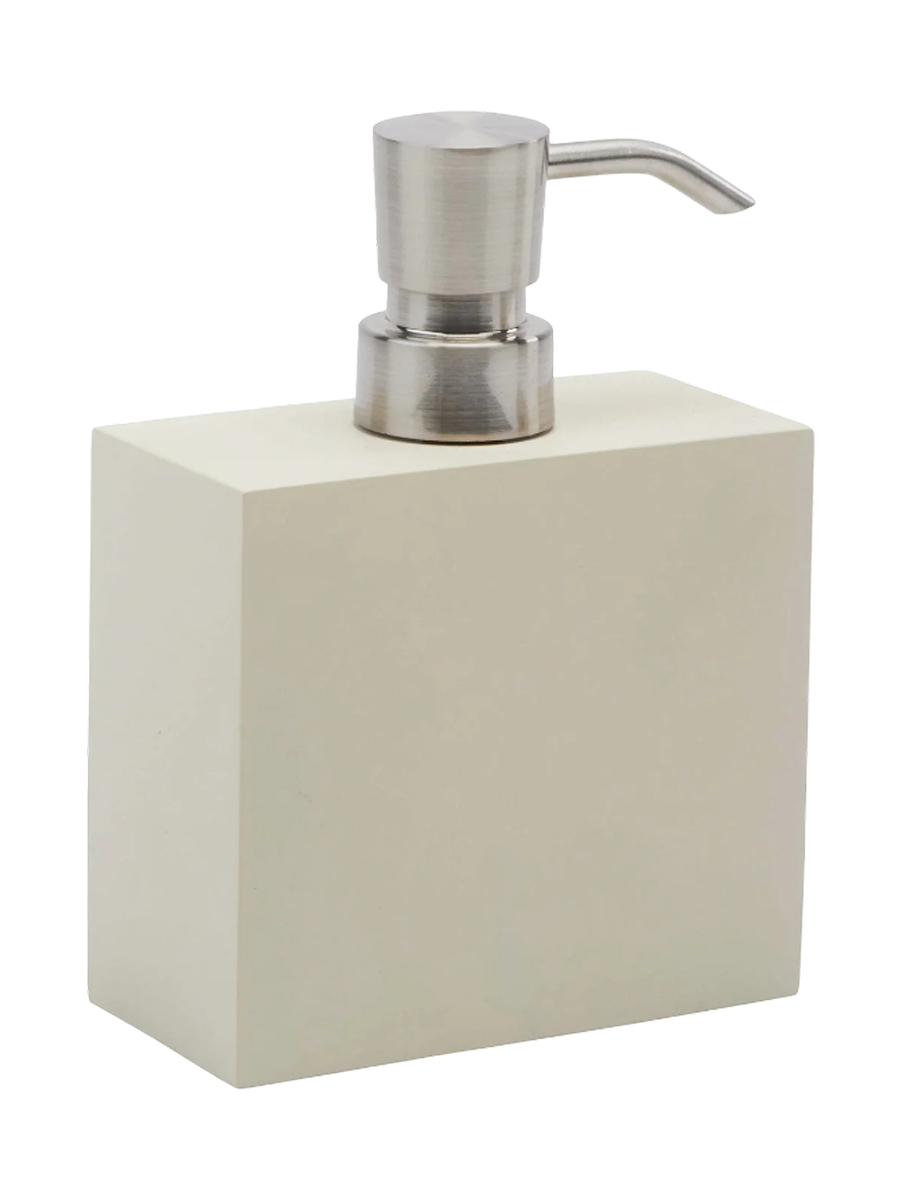 
High-Quality Design Soap Dispenser "Moon" 370 ml, Beige