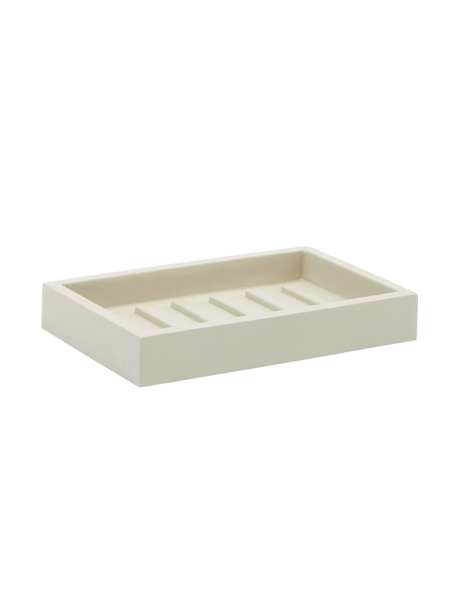 
High-Quality Designer Soap Dish "Moon" Beige