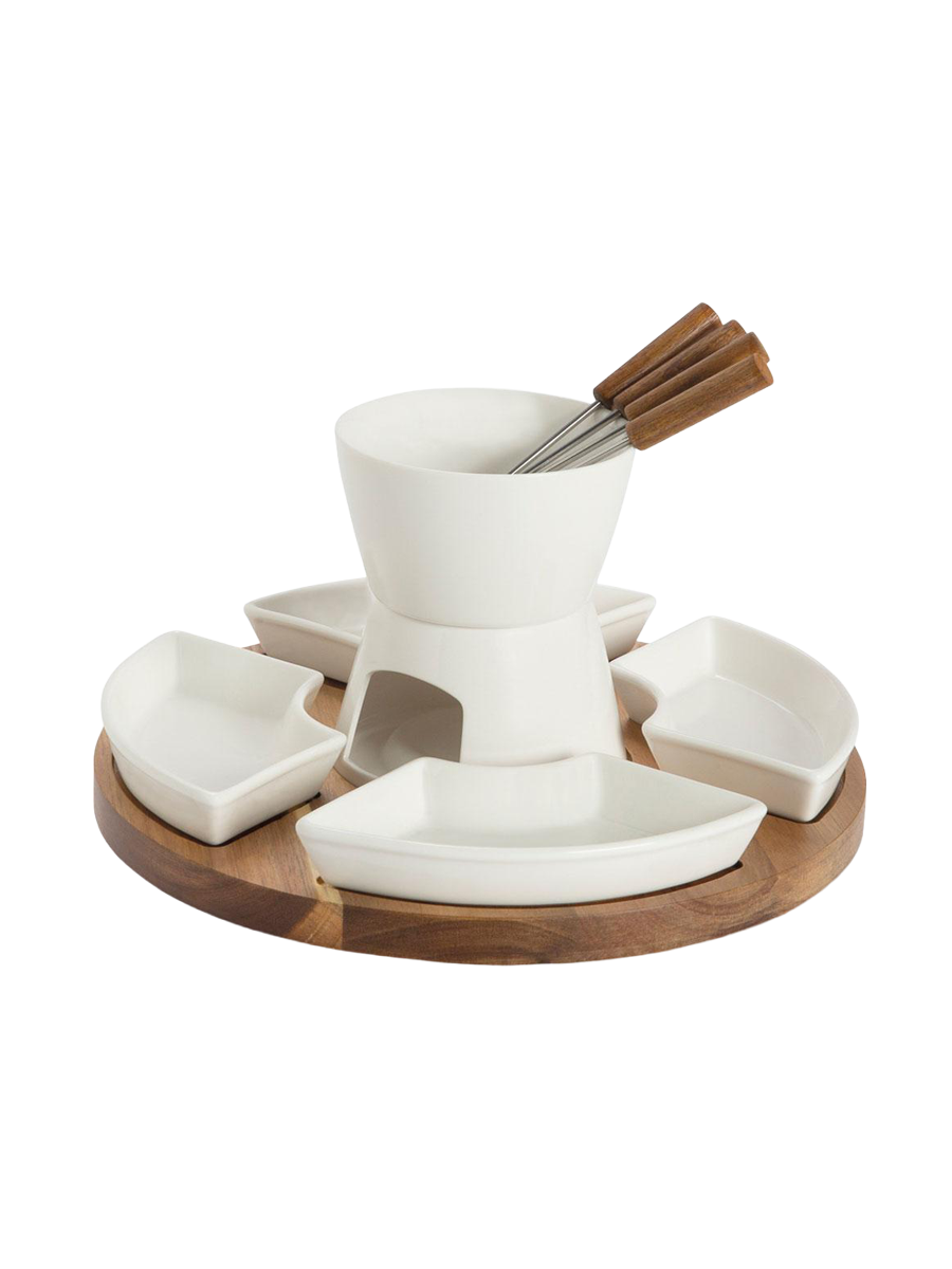 
Service à fondue au chocolat rotatif « Meghan » pour quatre personnes