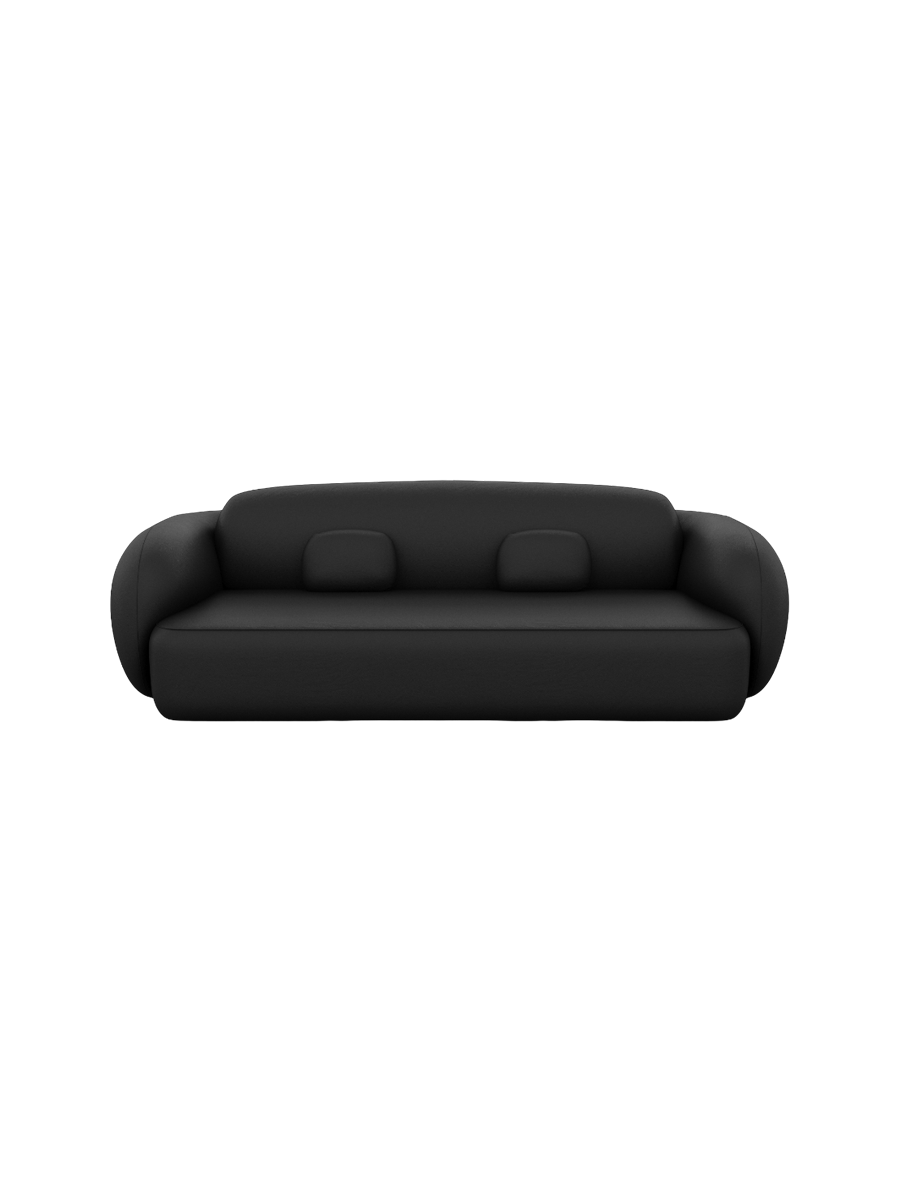 
3-Sitzer Design Echtleder Sofa „Avella“ - Echtleder Beige