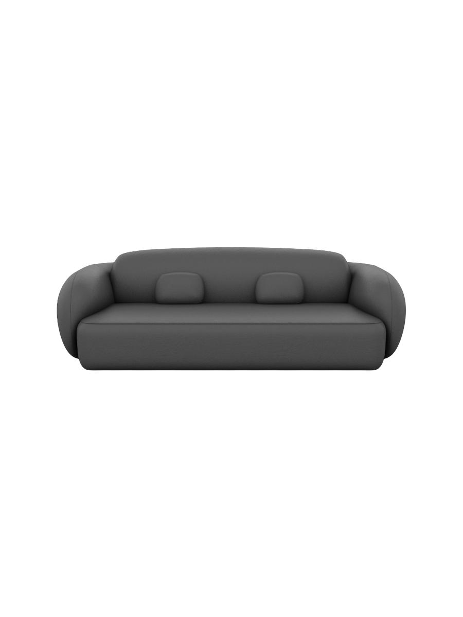 
4-Sitzer Design Echtleder Sofa „Avella“ - Echtleder Beige